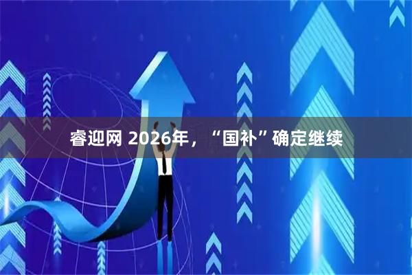 睿迎网 2026年，“国补”确定继续